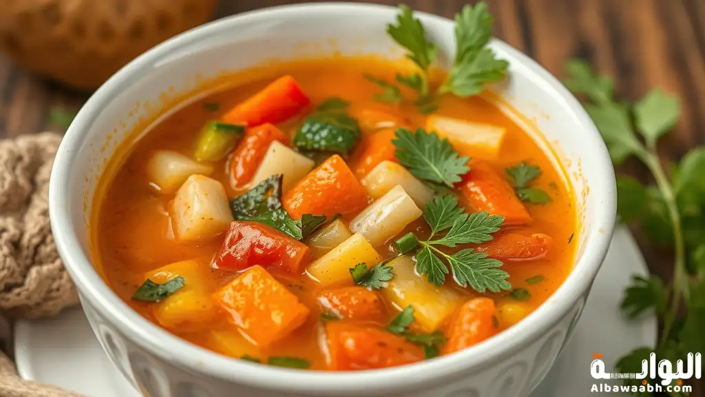 شوربات صحية للدايت