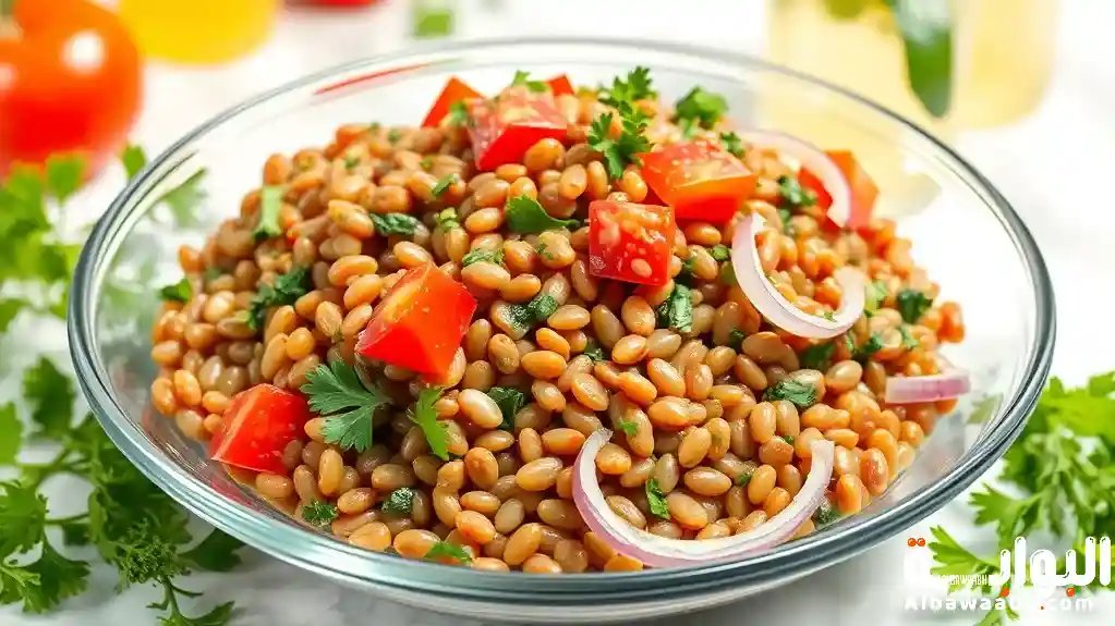 سلطة العدس الباردة