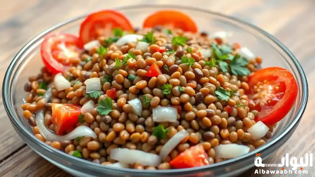 سلطة العدس الباردة