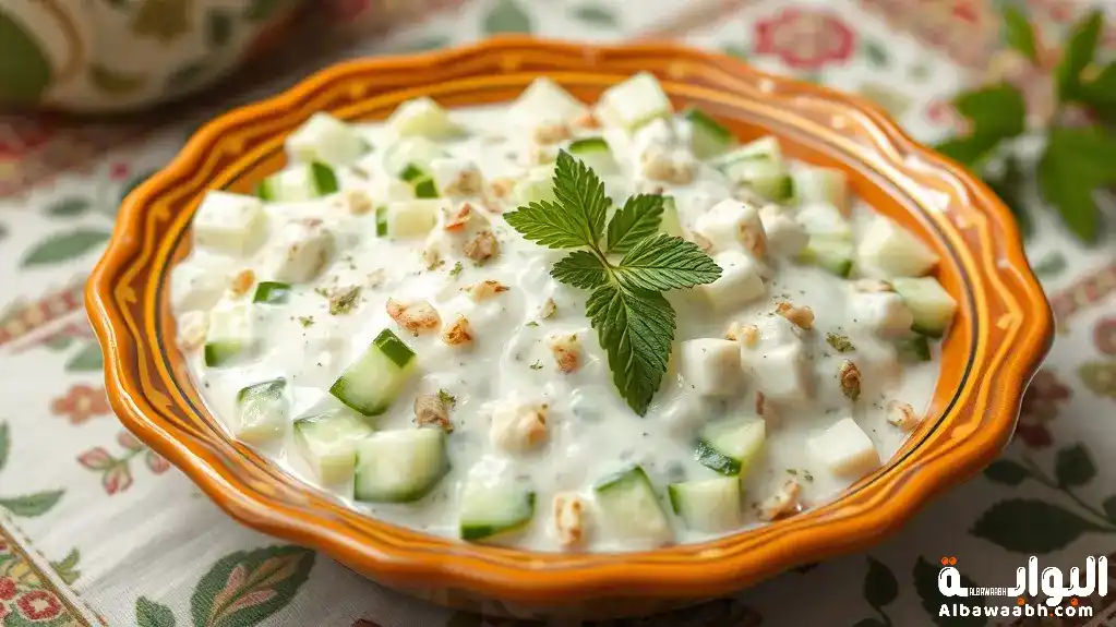 سلطة اللبن السعودية