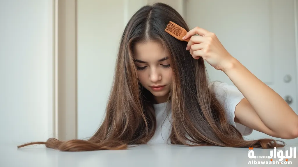 أسباب تساقط الشعر
