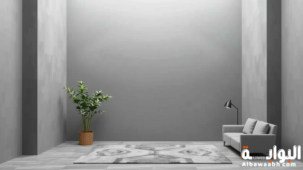 اللون الرمادي في الديكور