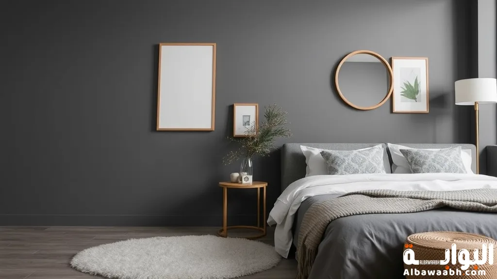 اللون الرمادي في الديكور