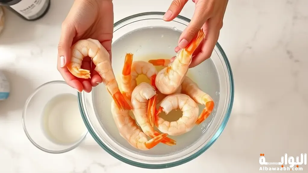 طريقة تنظيف الأسماك والروبيان