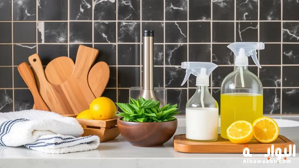 تنظيف المطبخ