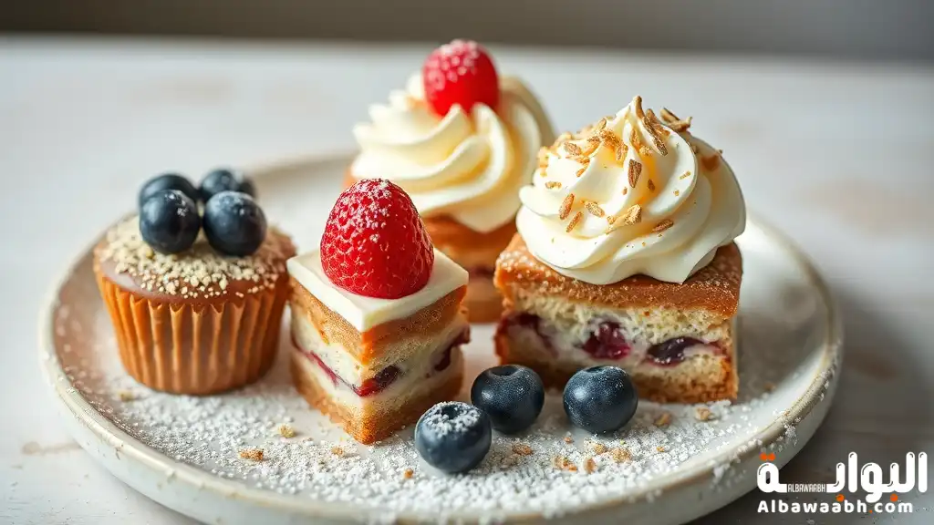 حلويات باردة سهلة وسريعة