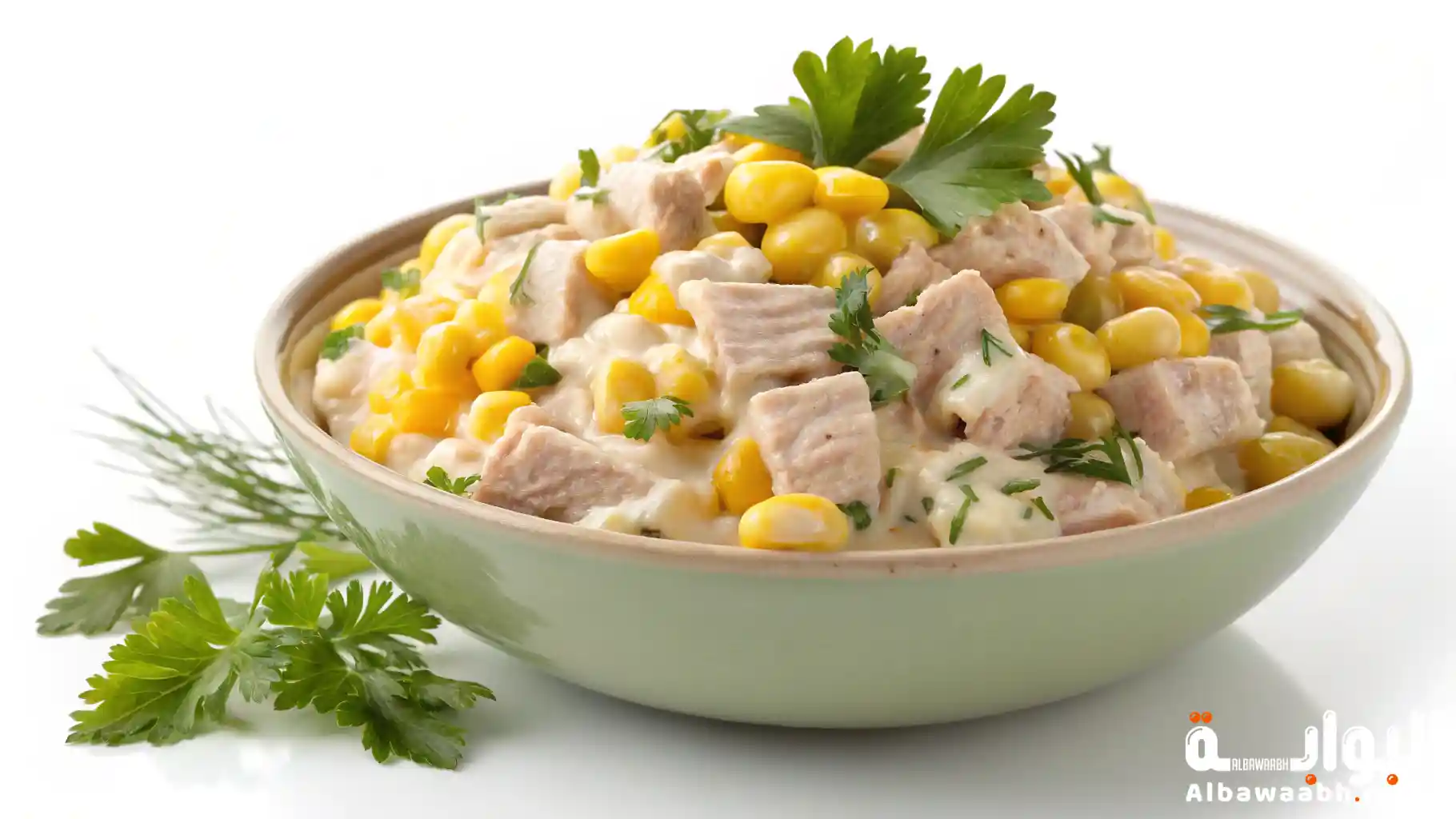 سلطة التونة بالمايونيز