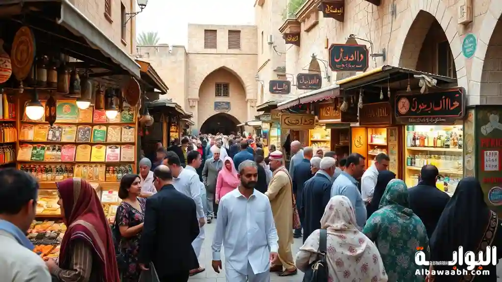 الأسواق التقليدية مركزاً للحياة الاجتماعية