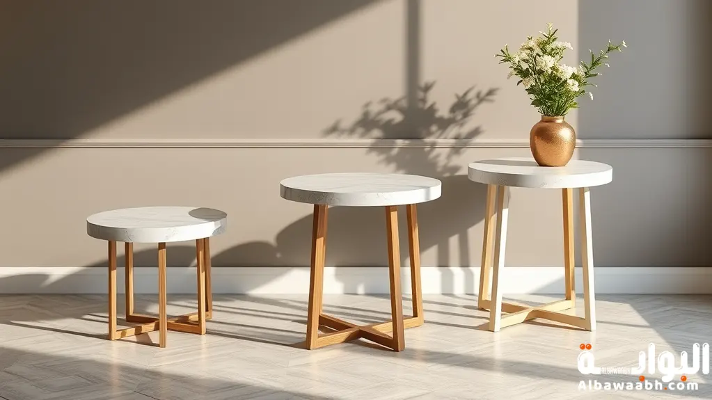 طاولات جانبية