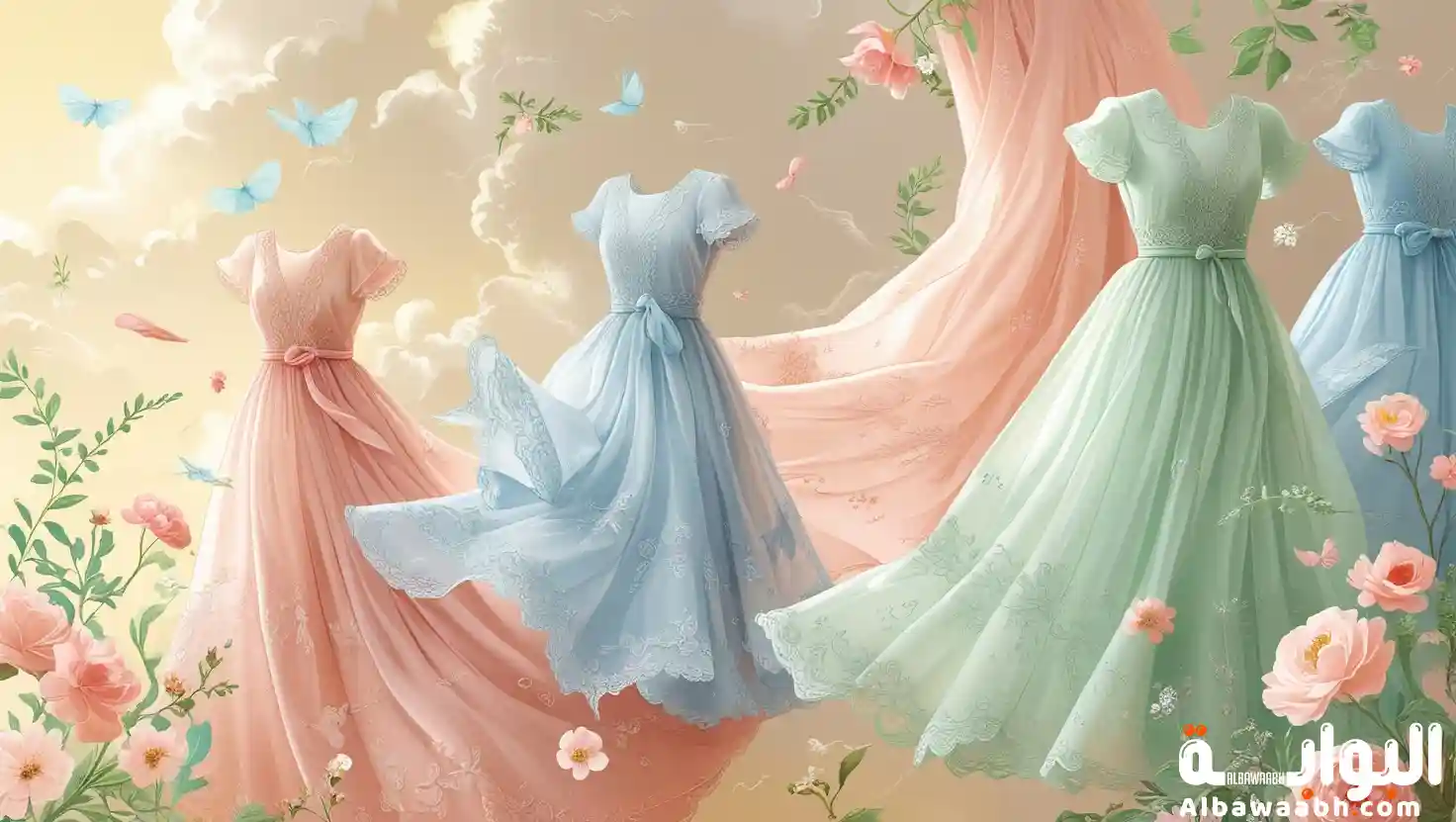 فساتين صيفية خفيفة