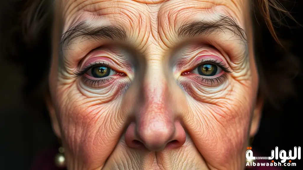 : تجاعيد الوجه المبكرة
