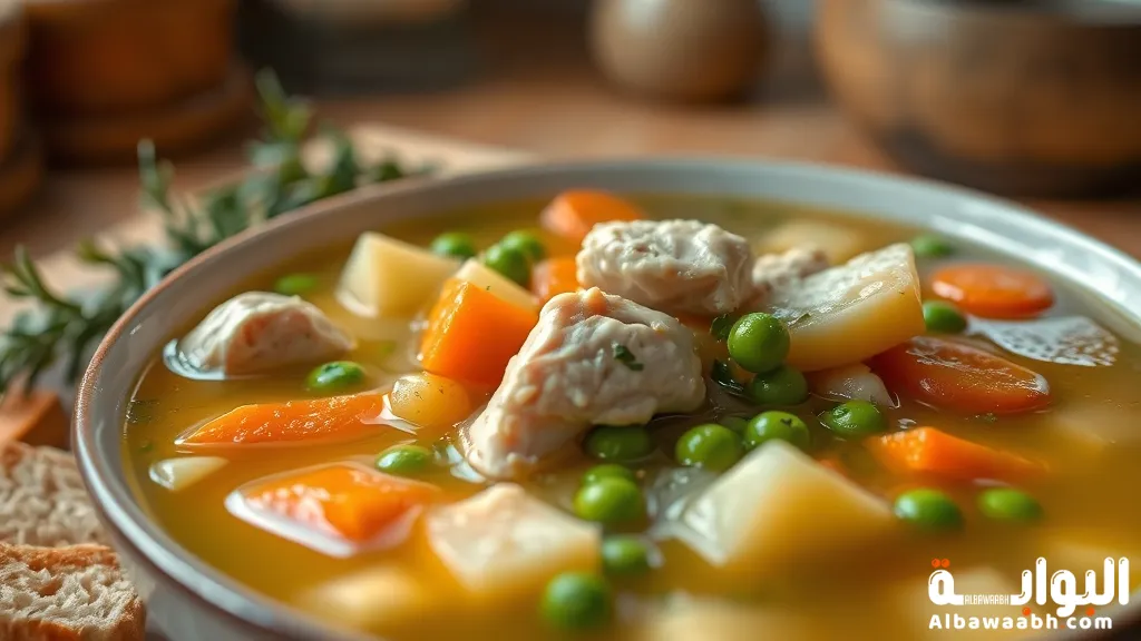 السعرات الحرارية في شوربة الخضار