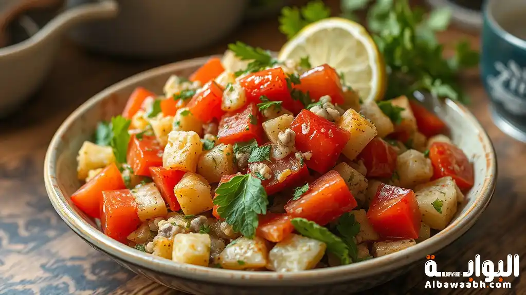 سلطة الفتوش 