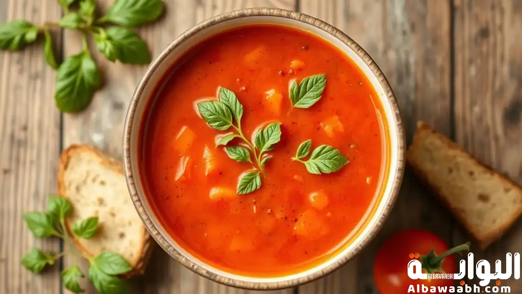 شوربة الطماطم