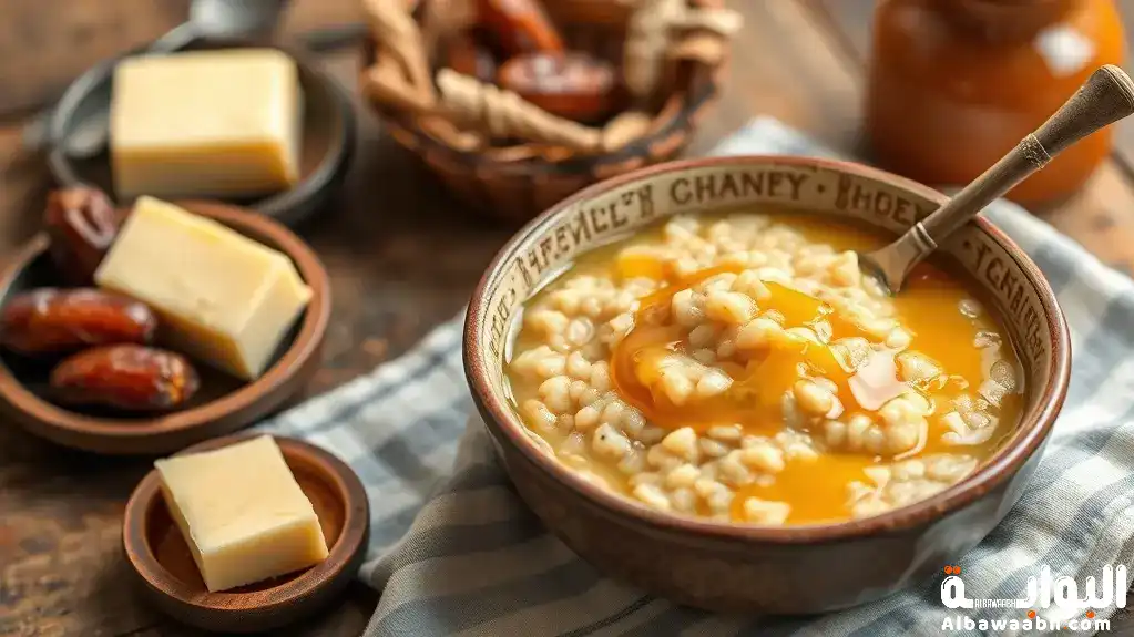 عصيدة جنوبية بالعسل