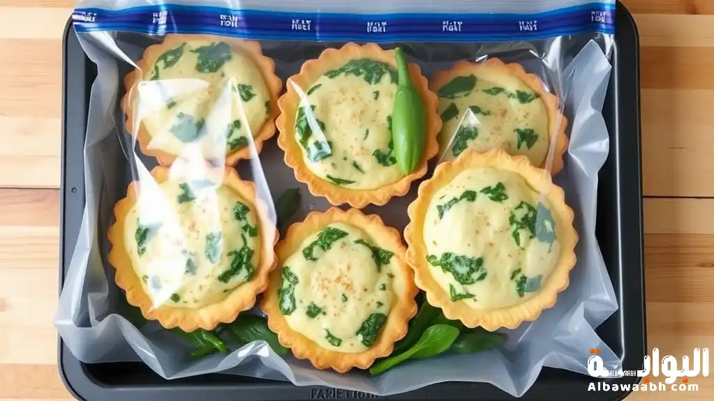 فطاير سبانخ بالفرن