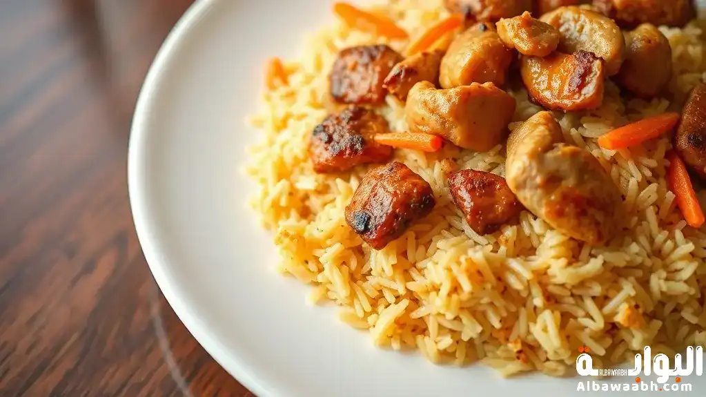 رز بخاري بالدجاج