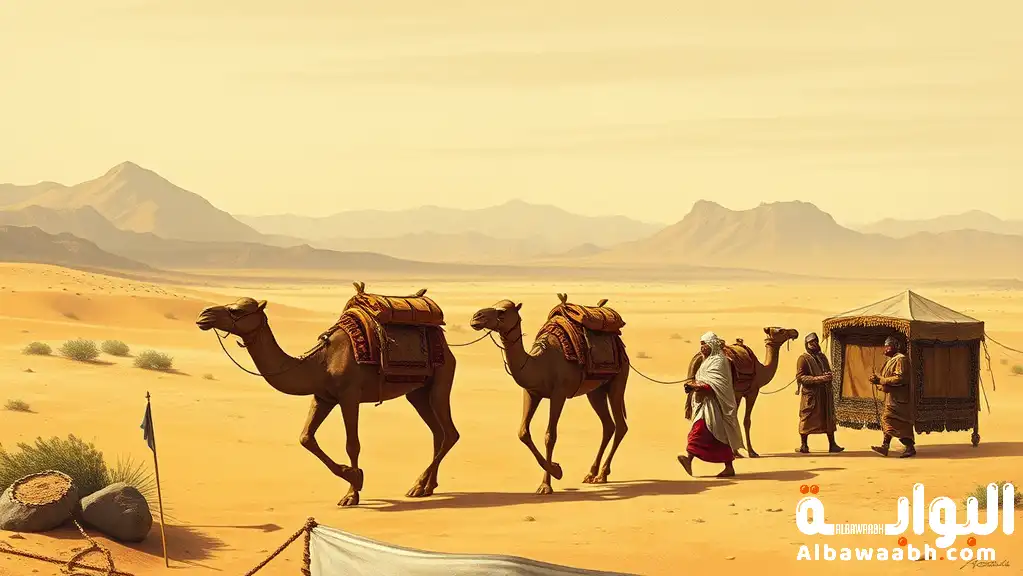 التجارة بين مكة والشام