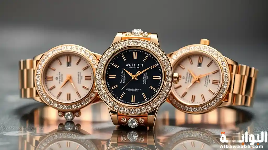 ساعات نسائية فخمة