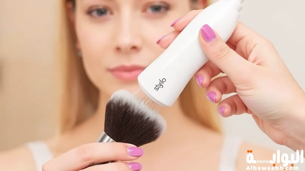 تنظيف فرش المكياج