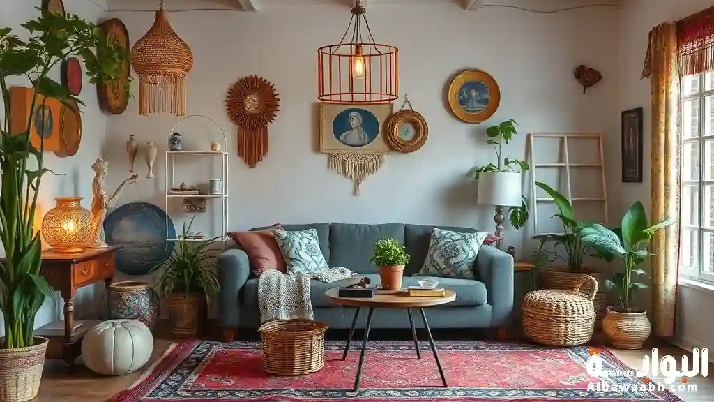 نمط بوهيمي في الديكور