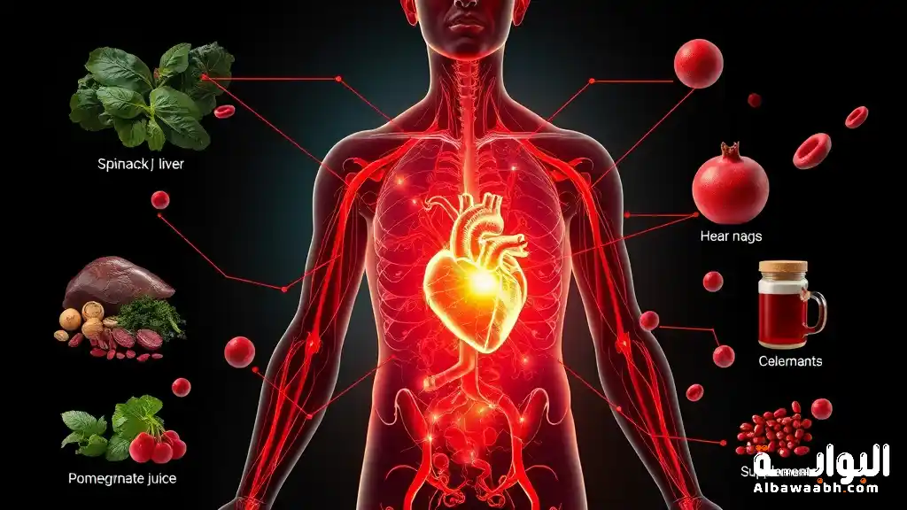 علاج فقر الدم بالغذاء