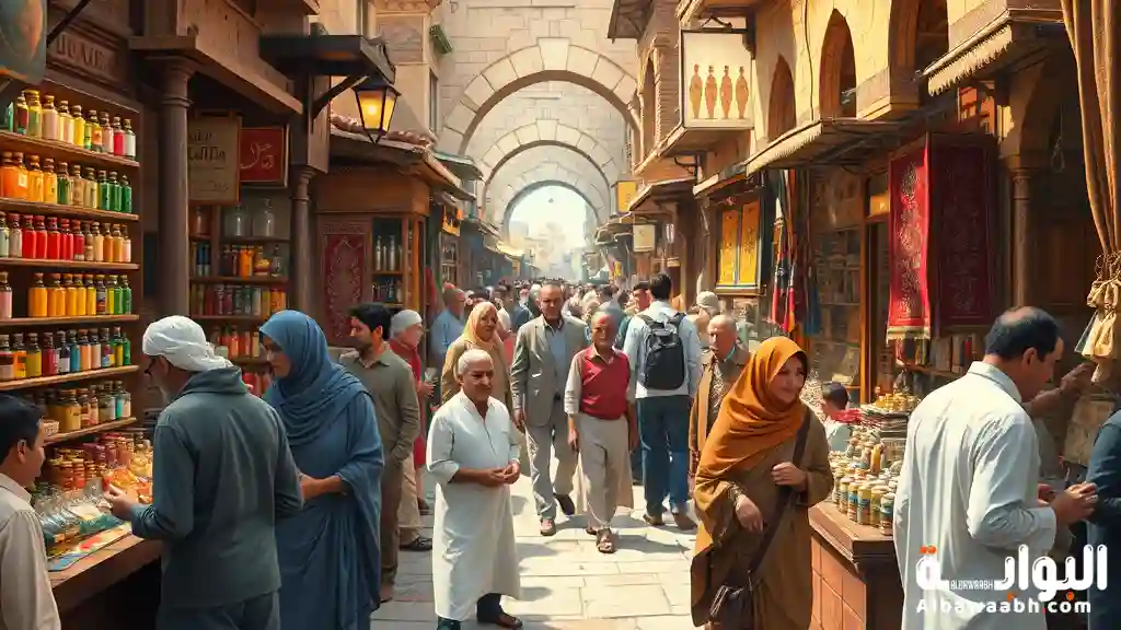 الأسواق التقليدية مركزاً للحياة الاجتماعية