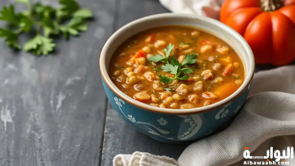 طريقة عمل شوربة العدس