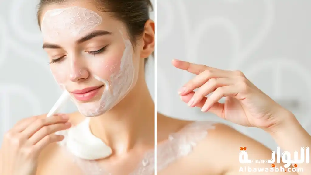 العناية الليلية بالبشرة