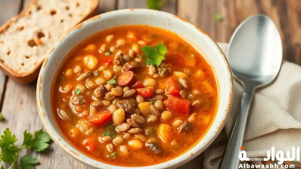 طريقة عمل شوربة العدس