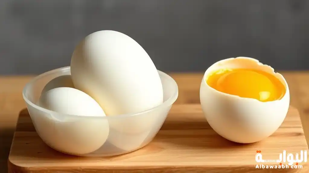 السعرات الحرارية في البيض