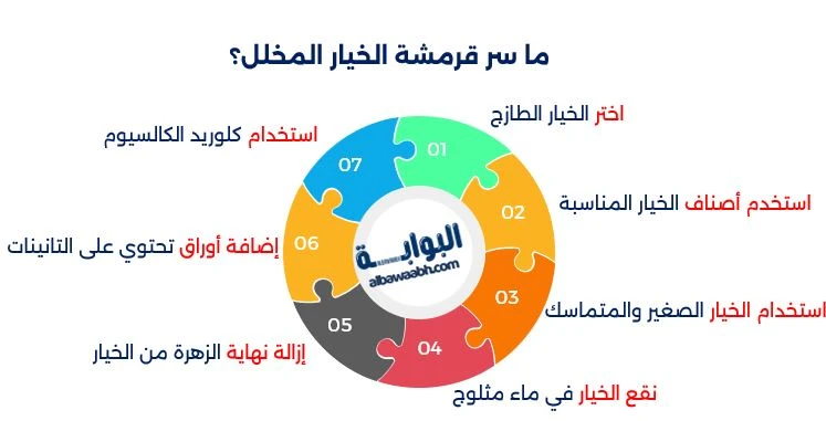 طريقة عمل مخلل خيار