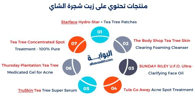 فوائد زيت شجرة الشاي