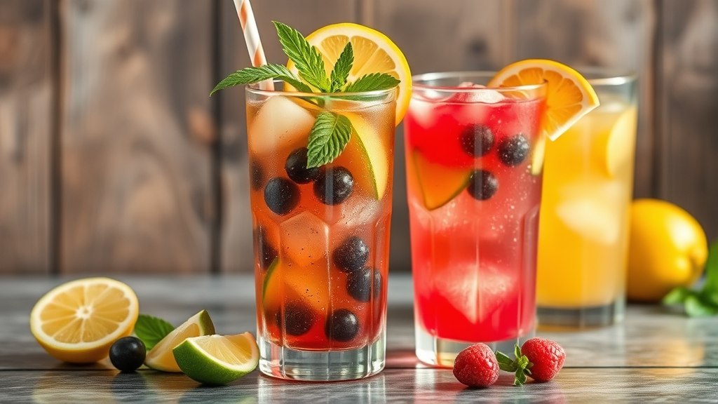 عصير منعش للصيف