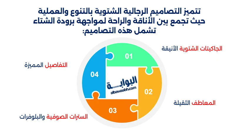 جاكيتات شتوية أنيقة