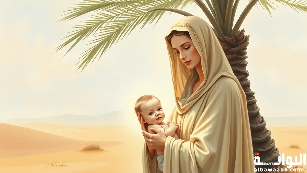 قصة مريم العذراء ومعجزة ولادة عيسى عليه السلام
