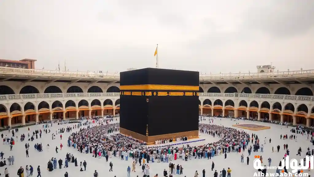 قصة بناء الكعبة المشرفة