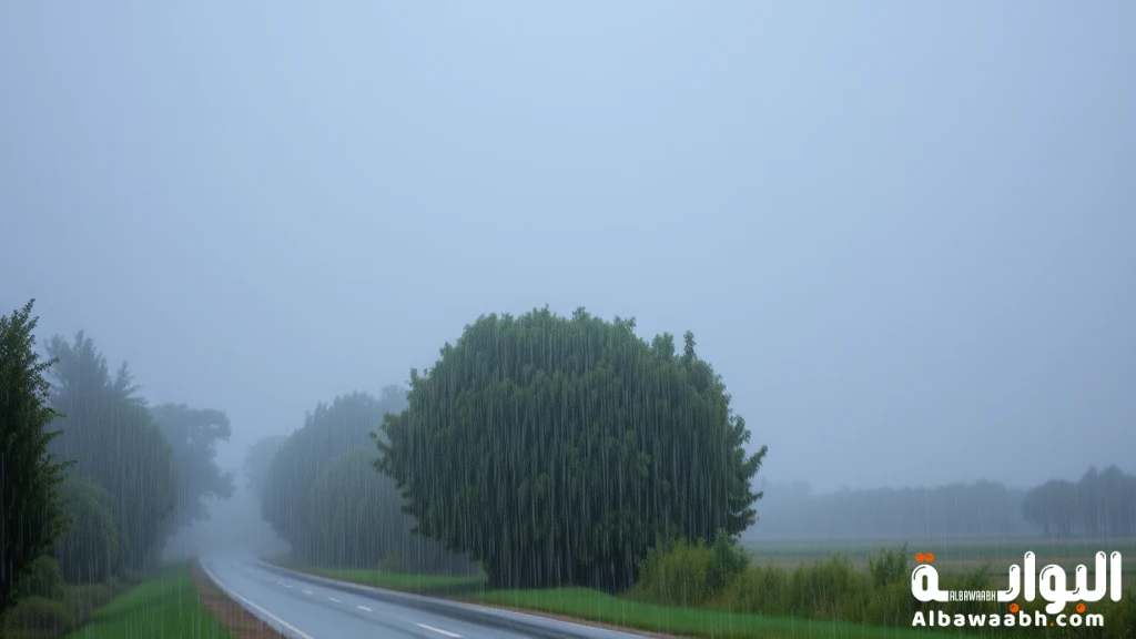 عبارات ملهمة عن المطر