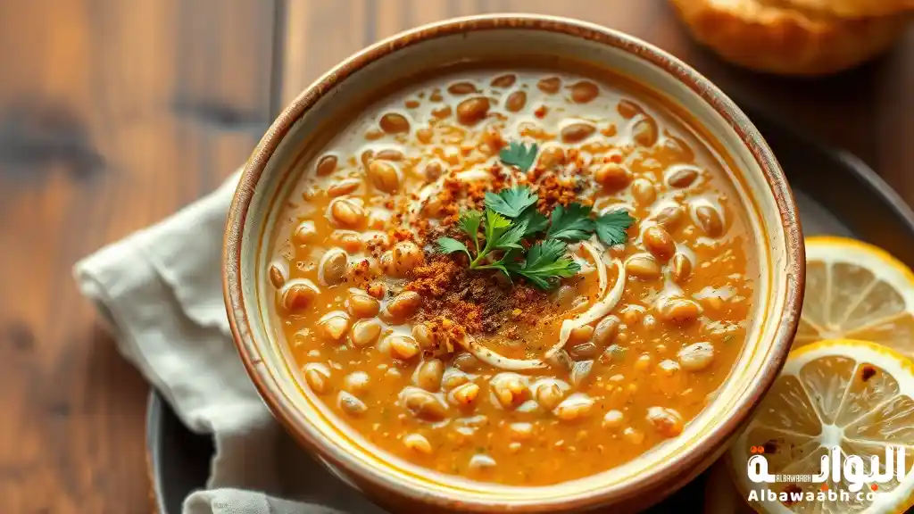 شوربة العدس