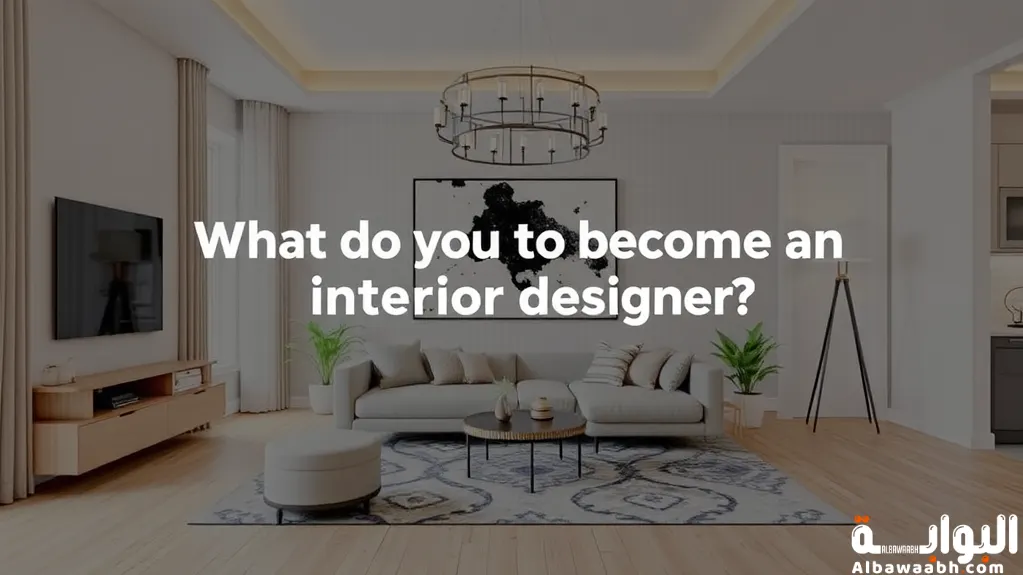 كيف تصبح مصمم ديكور