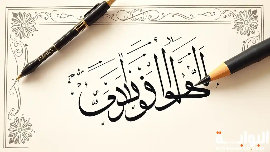 أهمية الخط العربي