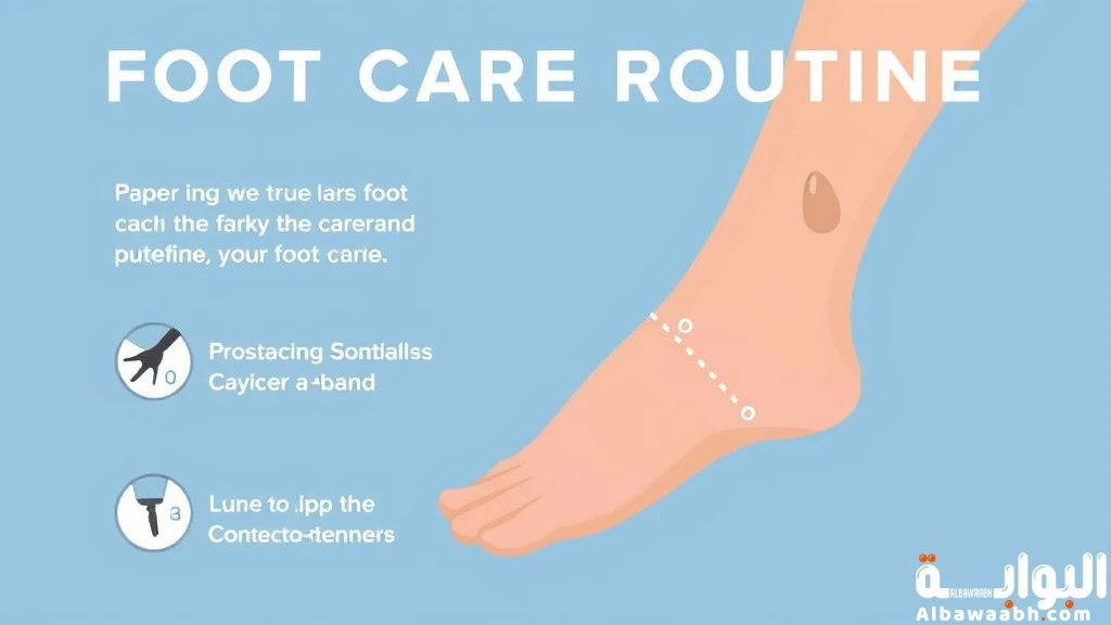 العناية بالقدمين: خطوات يومية لقدمان ناعمتان وخاليتان من التشققات