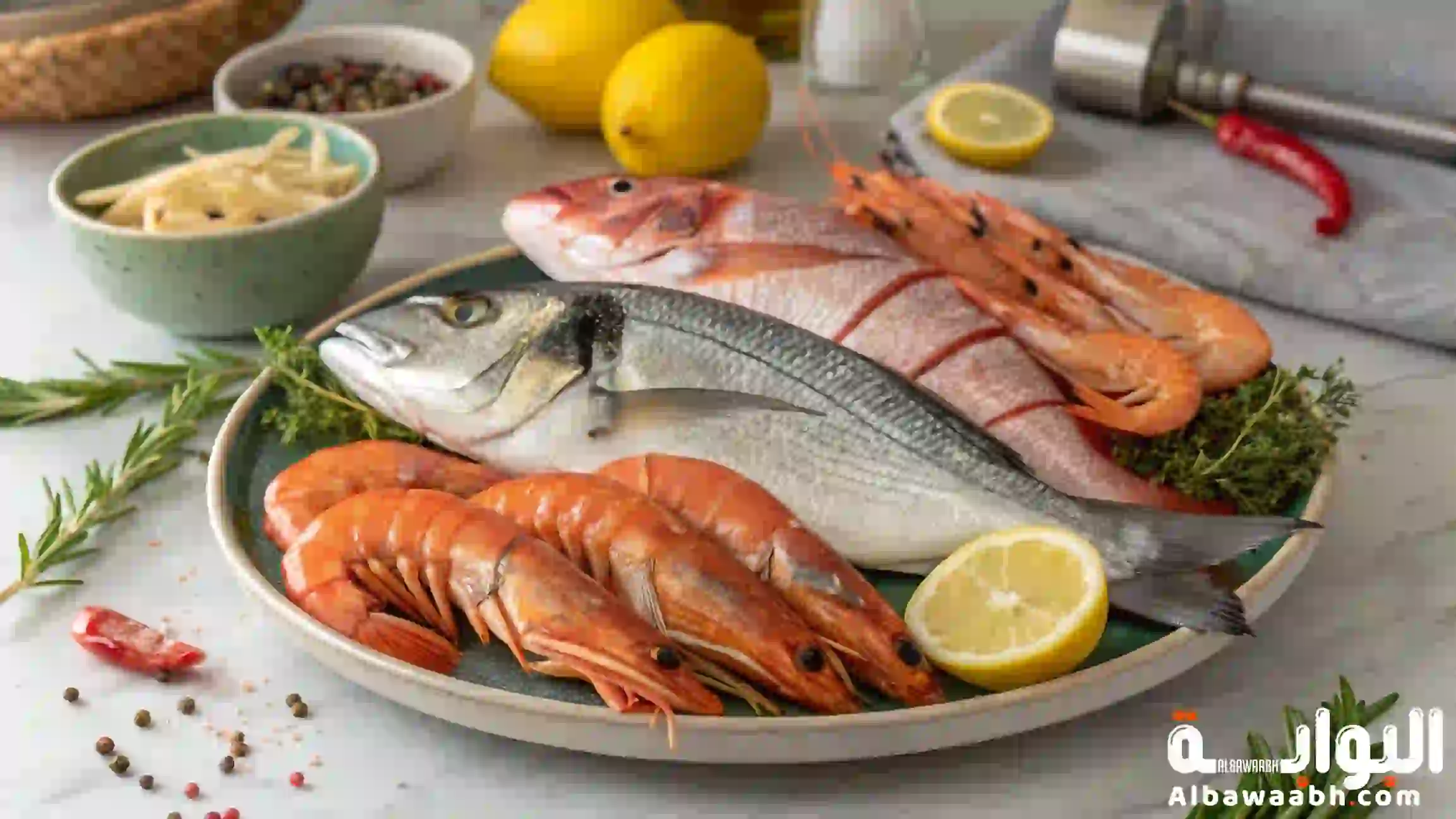 توصيل مأكولات بحرية طازجة في السعودية