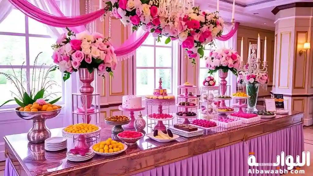 تزيين بوفيه فخم