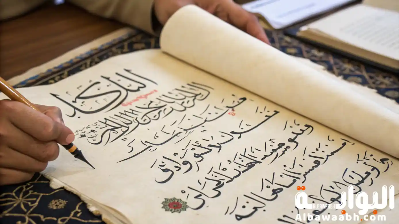 لماذا سمي خط الرقعة بهذا الاسم