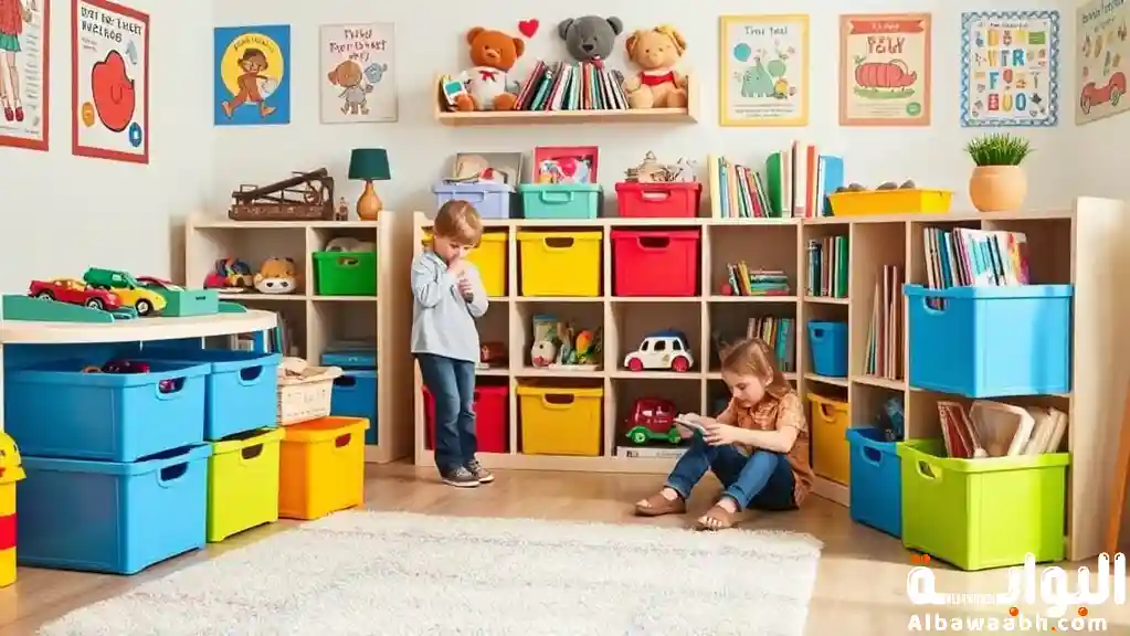 ترتيب غرفة الأطفال