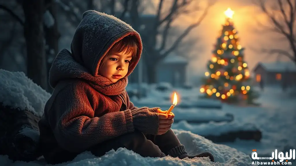 قصة بائعة الكبريت