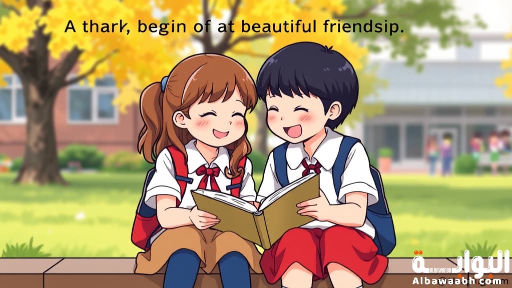 قصة أطفال عن الصداقة