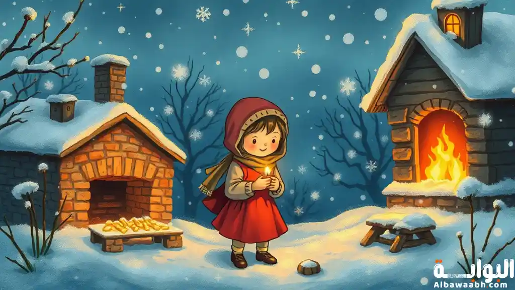 قصة بائعة الكبريت