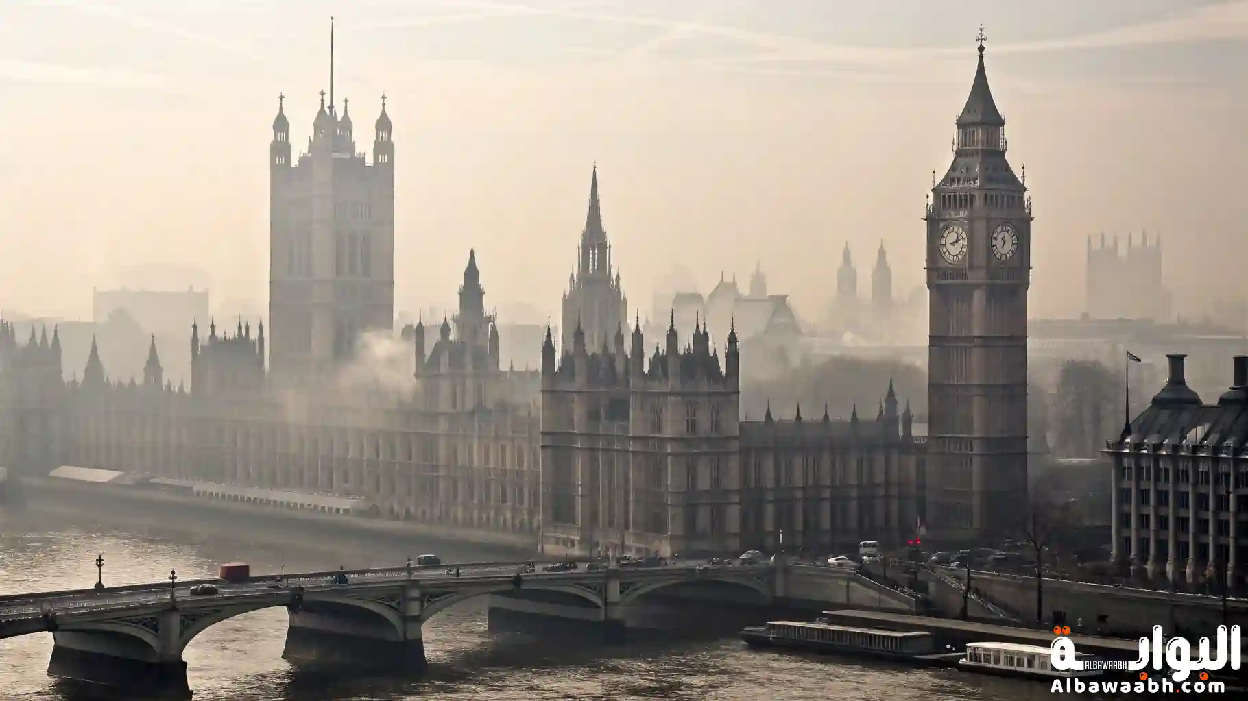 لماذا سميت لندن مدينة الضباب